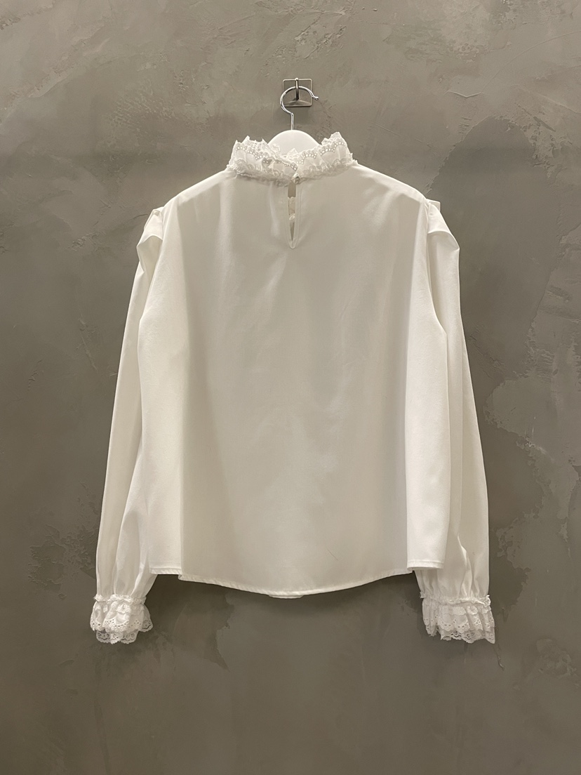 MULCUP韓國代購㊣女裝新品推薦熱賣休閑真品25秋冬襯衫蕾絲衫MULCUP襯衫/蕾絲衫