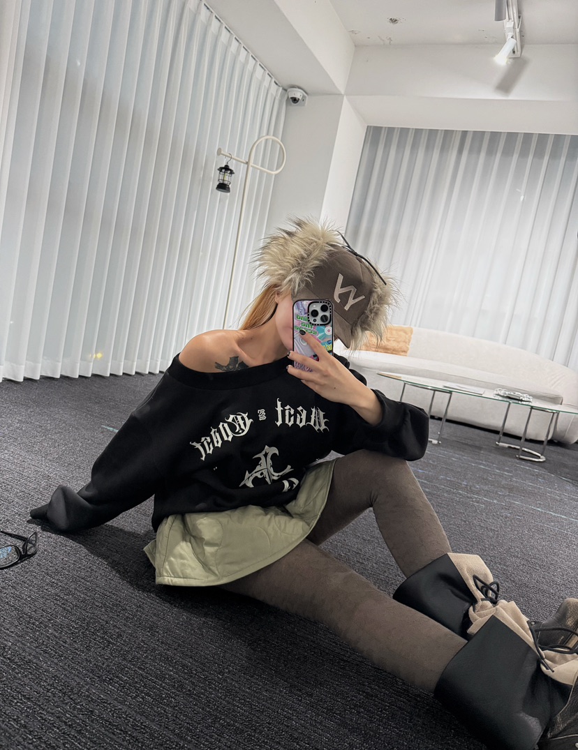 ARSERA東大門㊣直郵女裝新款時尚熱賣25秋冬推薦職業衛衣加絨ARSERA衛衣