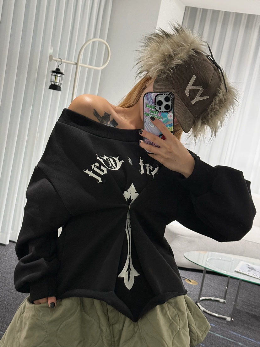 ARSERA東大門㊣直郵女裝新款時尚熱賣25秋冬推薦職業衛衣加絨ARSERA衛衣