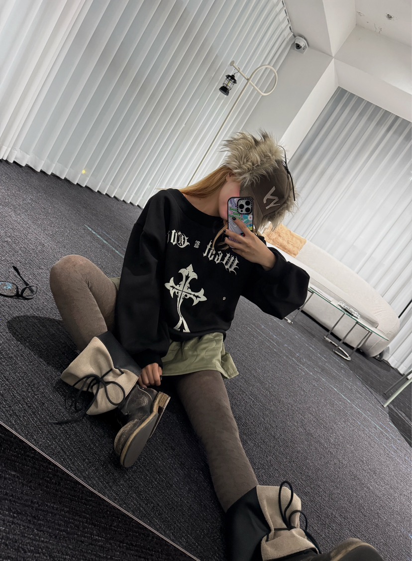 ARSERA東大門㊣直郵女裝新款時尚熱賣25秋冬推薦職業衛衣加絨ARSERA衛衣