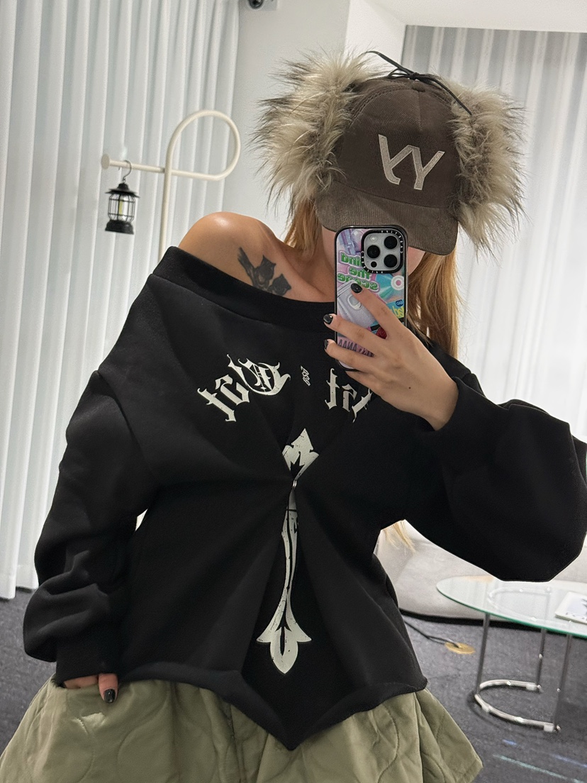 ARSERA東大門㊣直郵女裝新款時尚熱賣25秋冬推薦職業衛衣加絨ARSERA衛衣