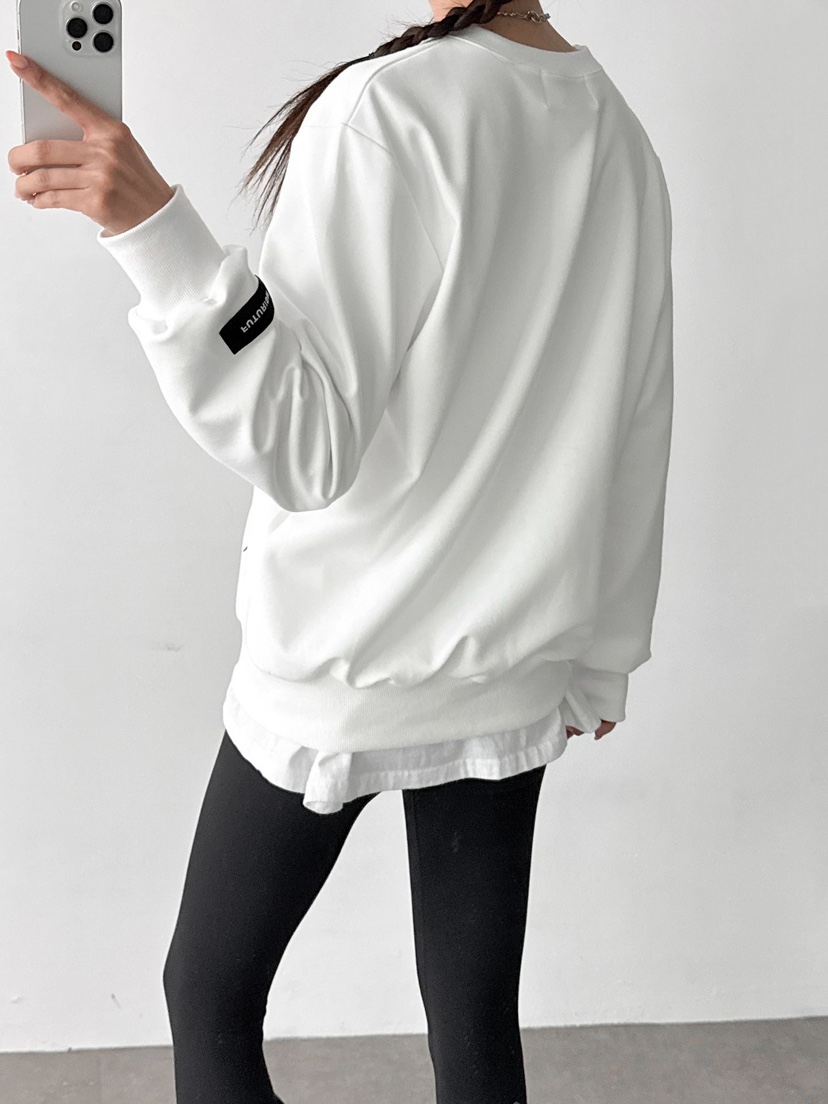 IAAN東大門㊣代購女裝新款休閑職業時尚熱賣25秋冬推薦衛衣iaAn衛衣