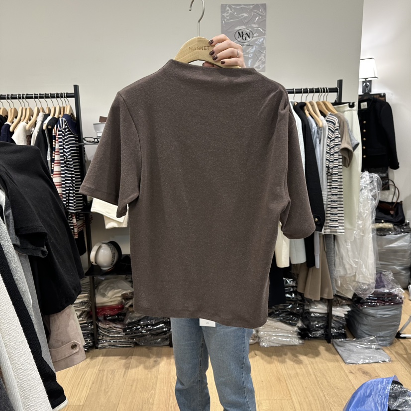 M.G.N東大門㊣代購女士新品真品時尚推薦熱賣25秋冬職業T恤MAGNETT恤圖色3