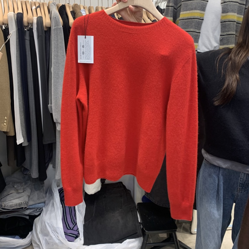 ORRD東大門㊣實拍女裝新品時尚真品推薦人氣25秋冬針織衫鏤空ORRD針織衫圖色2