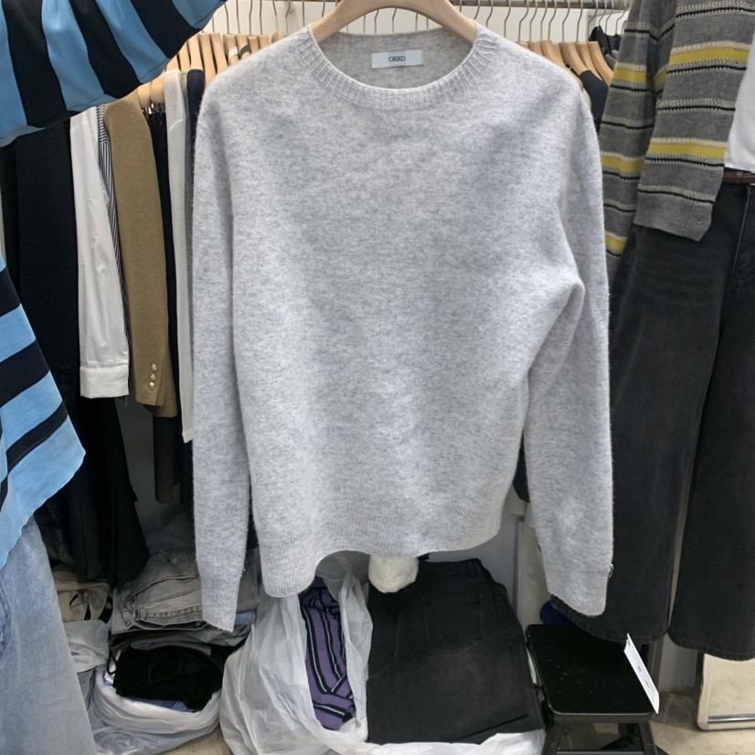 ORRD東大門㊣實拍女裝新品時尚真品推薦人氣25秋冬針織衫鏤空ORRD針織衫圖色4