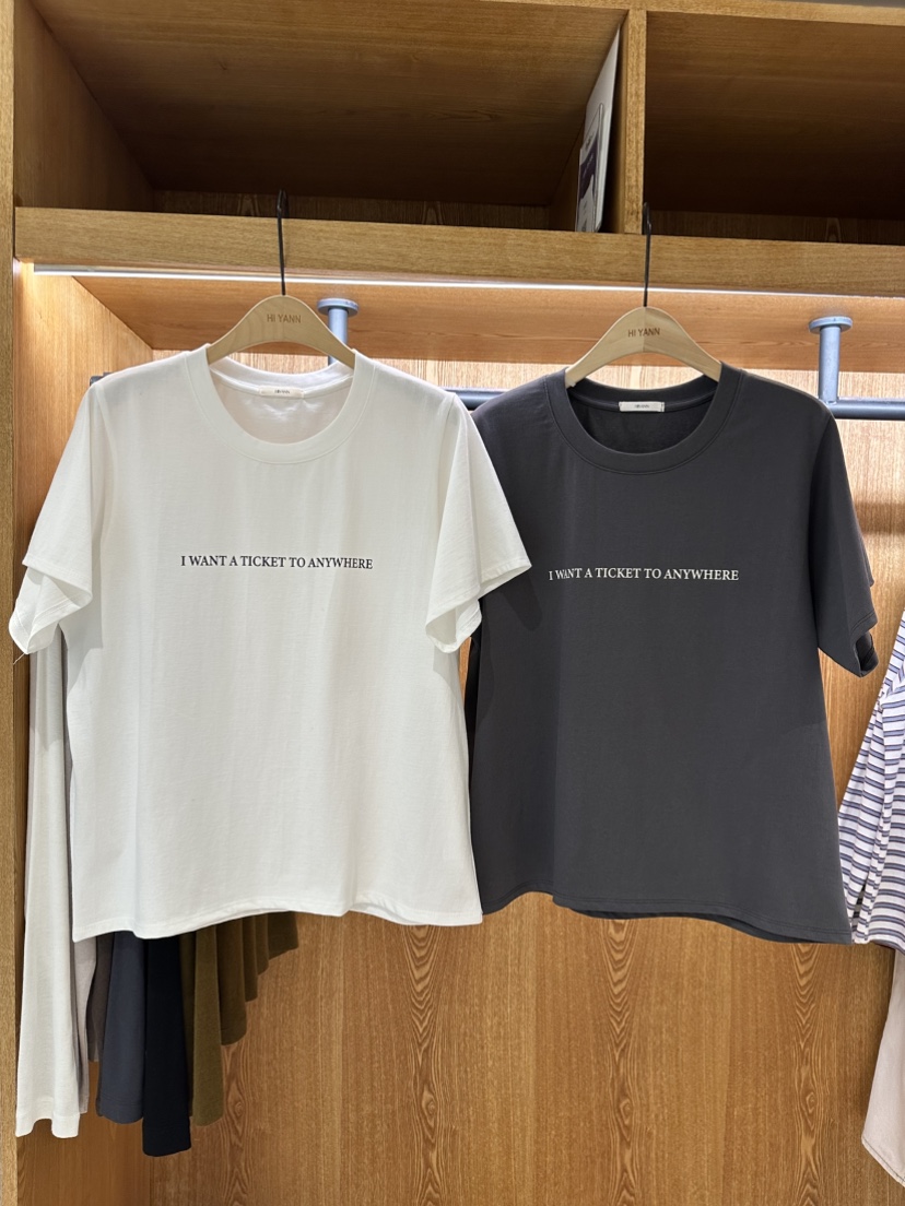 HI YANN東大門㊣直郵女裝新品真品推薦時尚熱賣人氣職業T恤HI YANNT恤