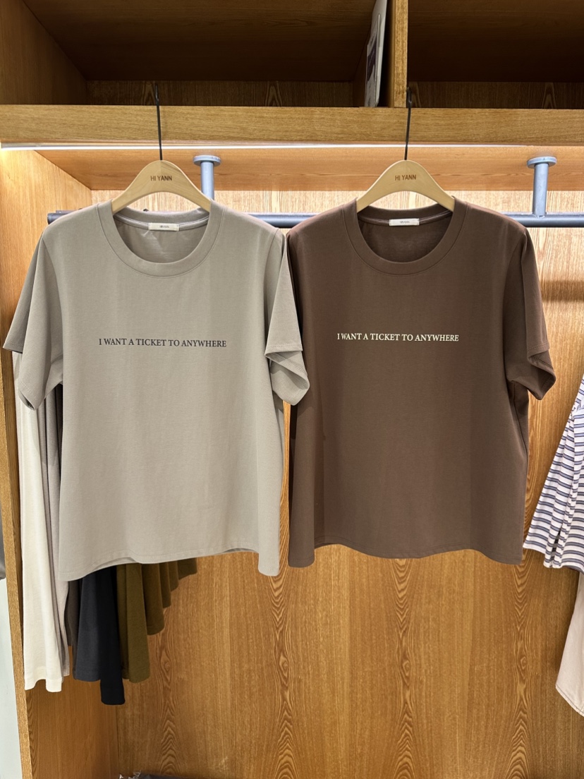 HI YANN東大門㊣直郵女裝新品真品推薦時尚熱賣人氣職業T恤HI YANNT恤