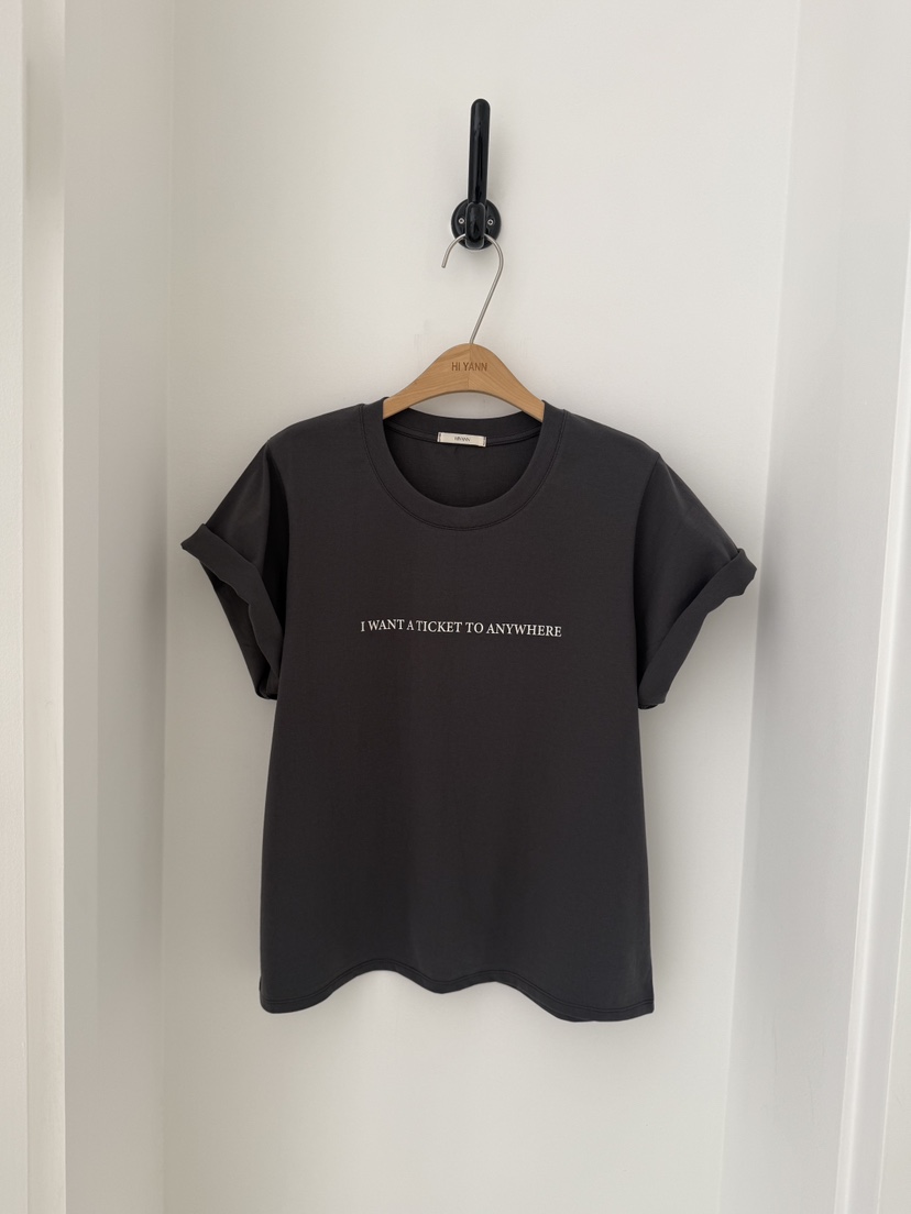 HI YANN東大門㊣直郵女裝新品真品推薦時尚熱賣人氣職業T恤HI YANNT恤圖色2