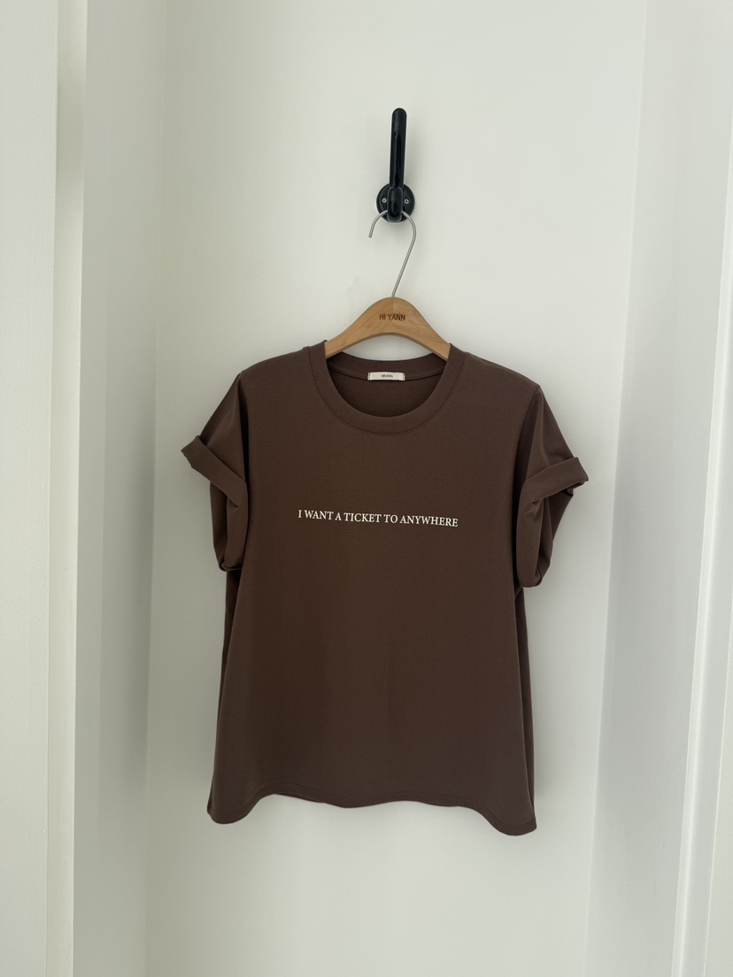 HI YANN東大門㊣直郵女裝新品真品推薦時尚熱賣人氣職業T恤HI YANNT恤圖色4