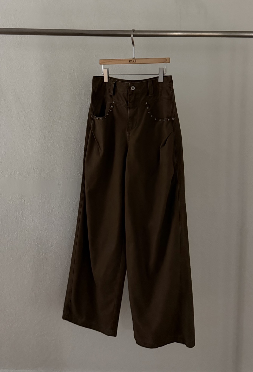 TWENTY FOUR SEVEN24-7東大門㊣直郵女裝新品熱賣休閑褲TEWNTY FOUR SEVEN24-7休閑褲圖色3