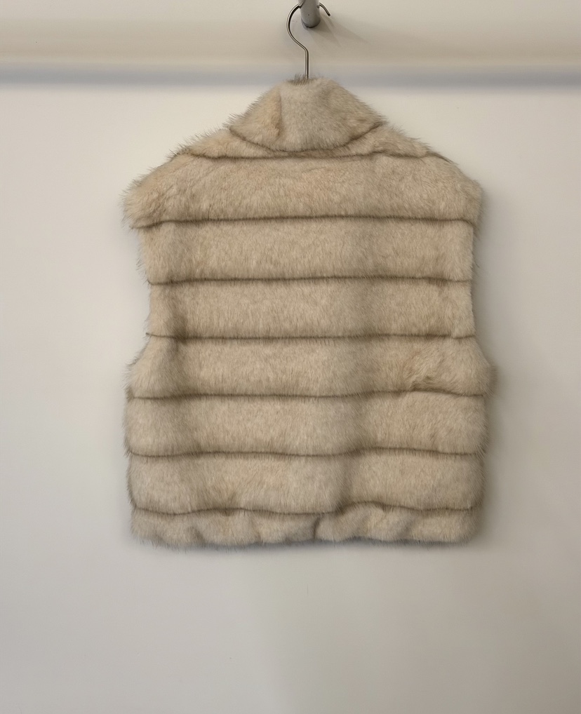 TWENTY FOUR SEVEN24-7韓國直郵㊣女裝新款熱賣馬甲貂皮TEWNTY FOUR SEVEN24-7馬甲