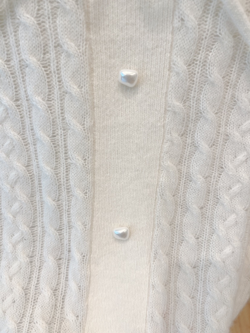 OVE韓國直郵㊣女士新款職業25秋冬人氣真品推薦針織衫荷葉邊OVE針織衫