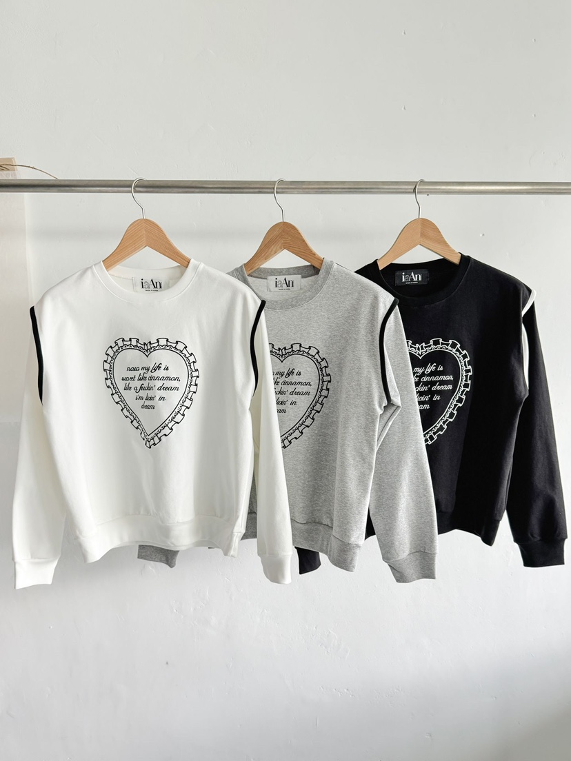 IAAN韓國代購㊣女士新品熱賣職業真品時尚推薦人氣25秋冬衛衣iaAn衛衣