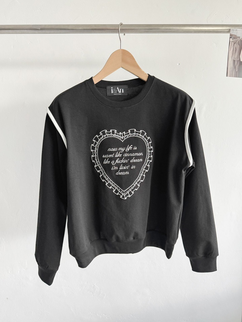 IAAN韓國代購㊣女士新品熱賣職業真品時尚推薦人氣25秋冬衛衣iaAn衛衣圖色3