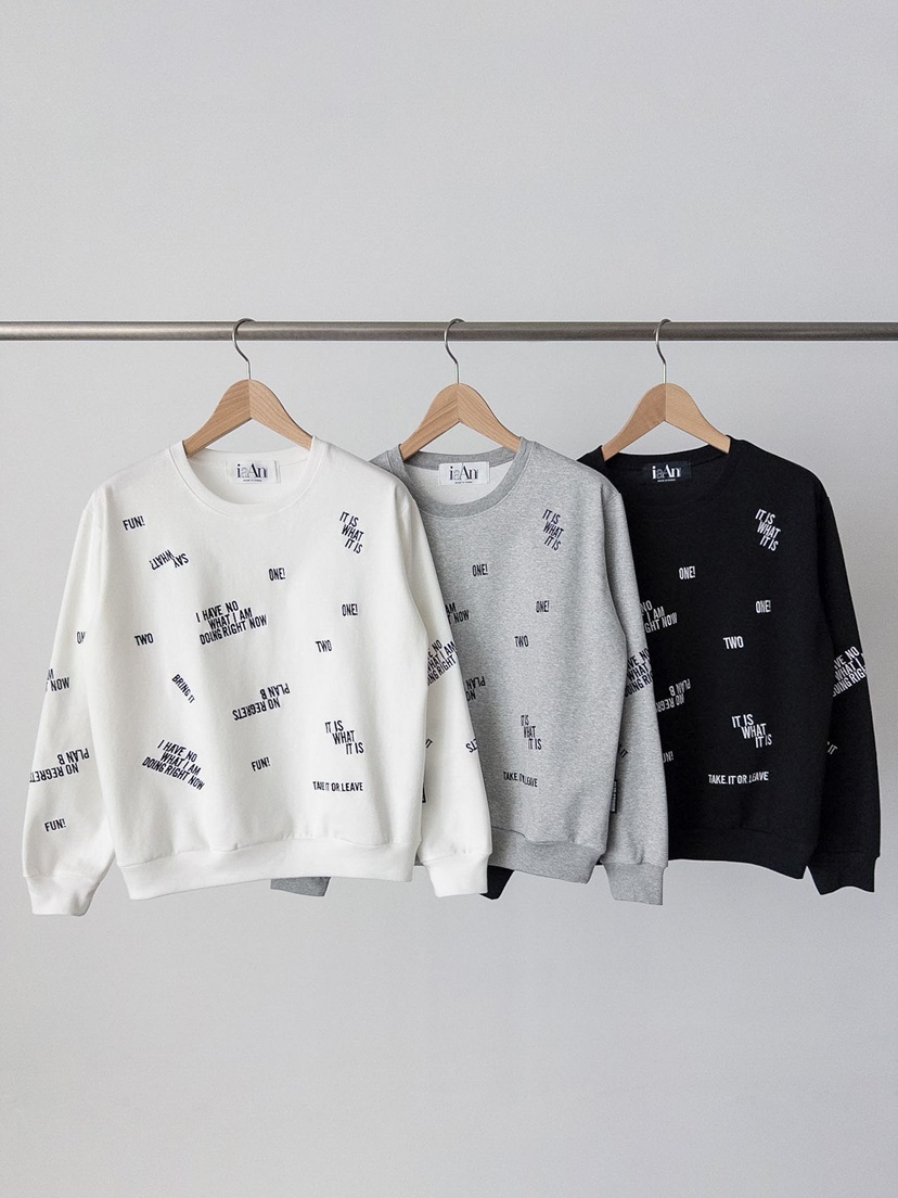 IAAN東大門㊣直郵女裝新款人氣熱賣職業休閑真品25秋冬衛衣iaAn衛衣