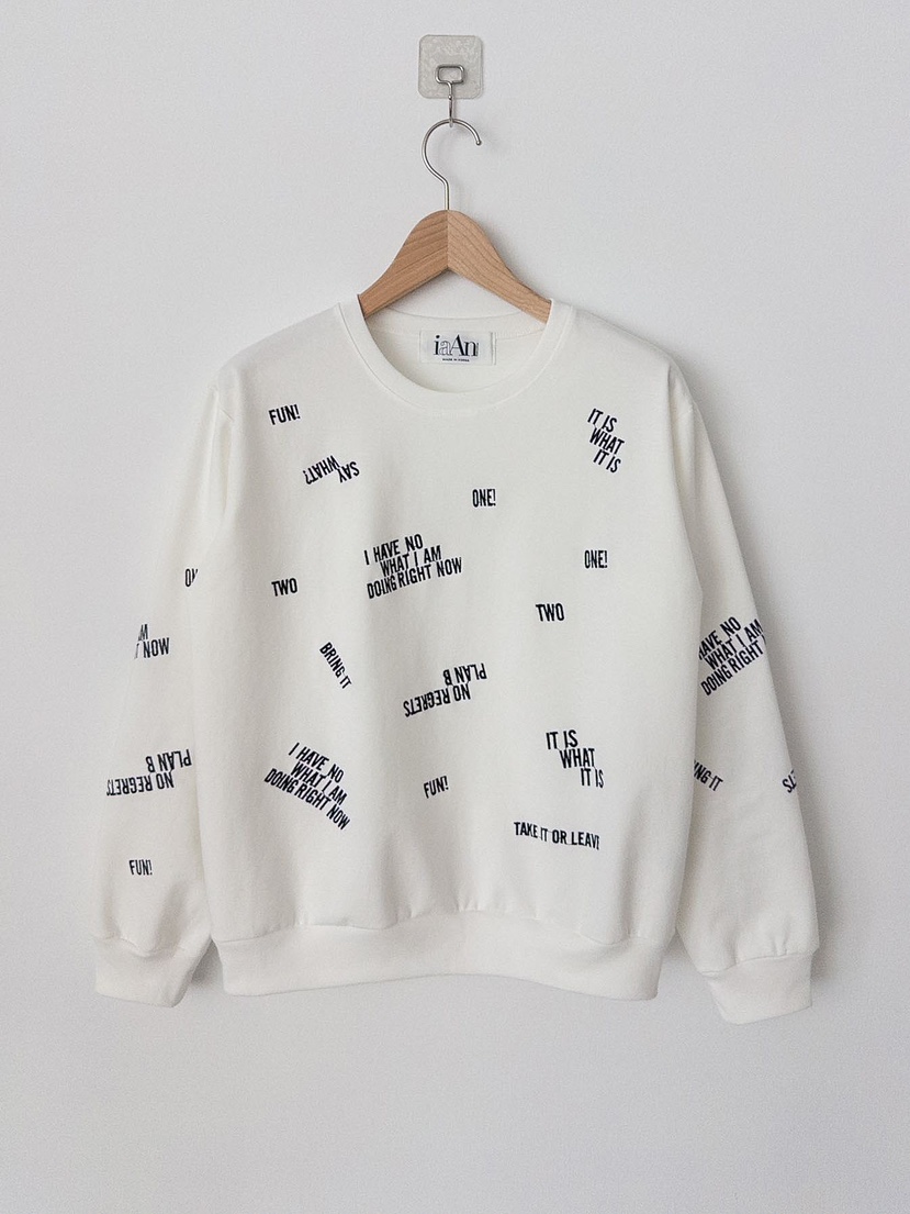 IAAN東大門㊣直郵女裝新款人氣熱賣職業休閑真品25秋冬衛衣iaAn衛衣