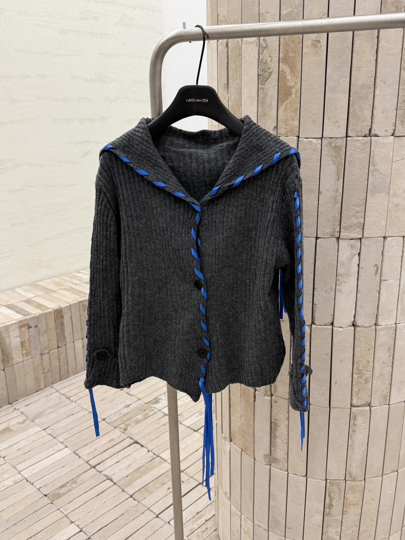 LARCENCICL東大門㊣代購女裝新品推薦職業25秋冬時尚針織衫LARCENCICL針織衫圖色2