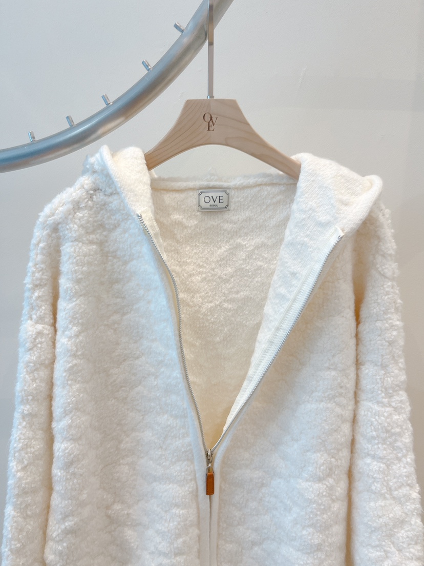 OVE韓國代購㊣女士新款職業25秋冬推薦時尚真品針織衫開襟衫OVE針織衫