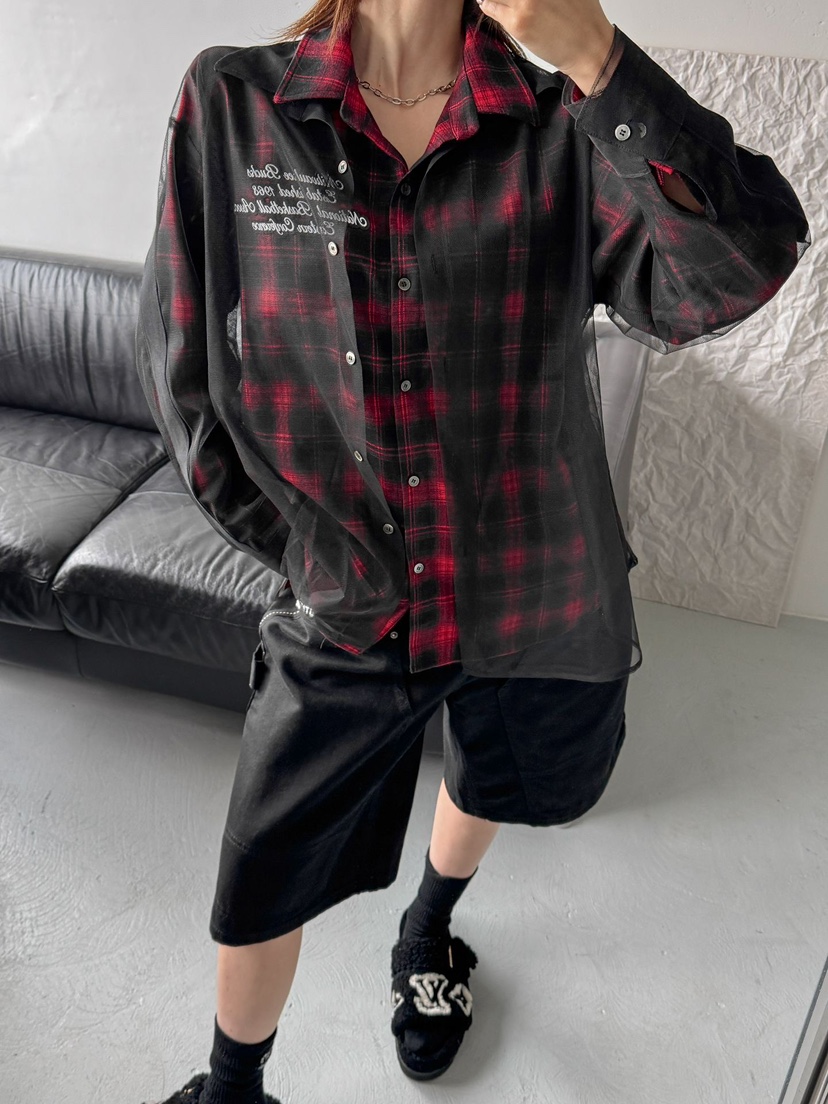 IAAN東大門㊣代購女裝新品熱賣職業25秋冬時尚真品襯衫蕾絲衫iaAn襯衫/蕾絲衫