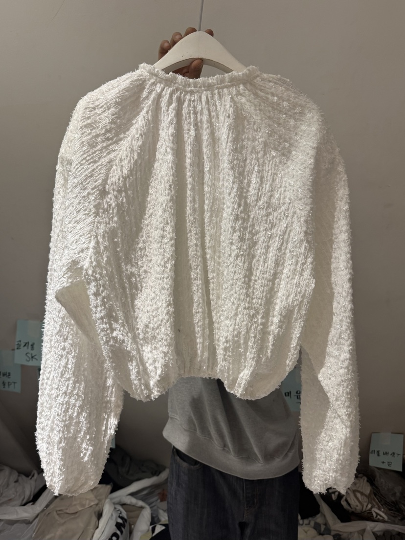 BELITA-L韓國直郵㊣女士新品熱賣人氣職業襯衫蕾絲衫中長款BELITA-L襯衫/蕾絲衫