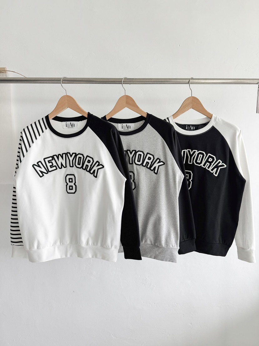 IAAN東大門㊣代購女裝新款25秋冬休閑人氣時尚真品職業長袖T恤iaAn長袖T恤