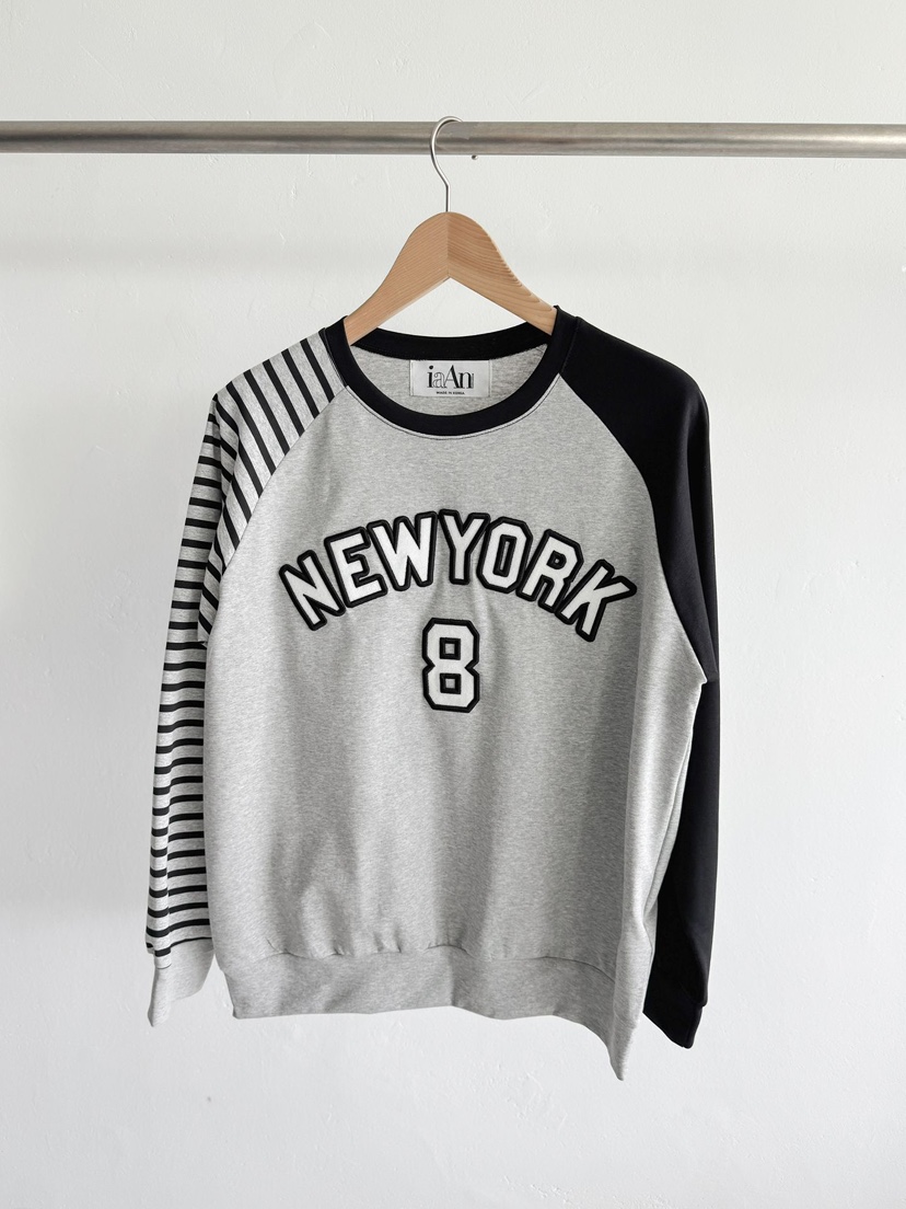 IAAN東大門㊣代購女裝新款25秋冬休閑人氣時尚真品職業長袖T恤iaAn長袖T恤圖色2