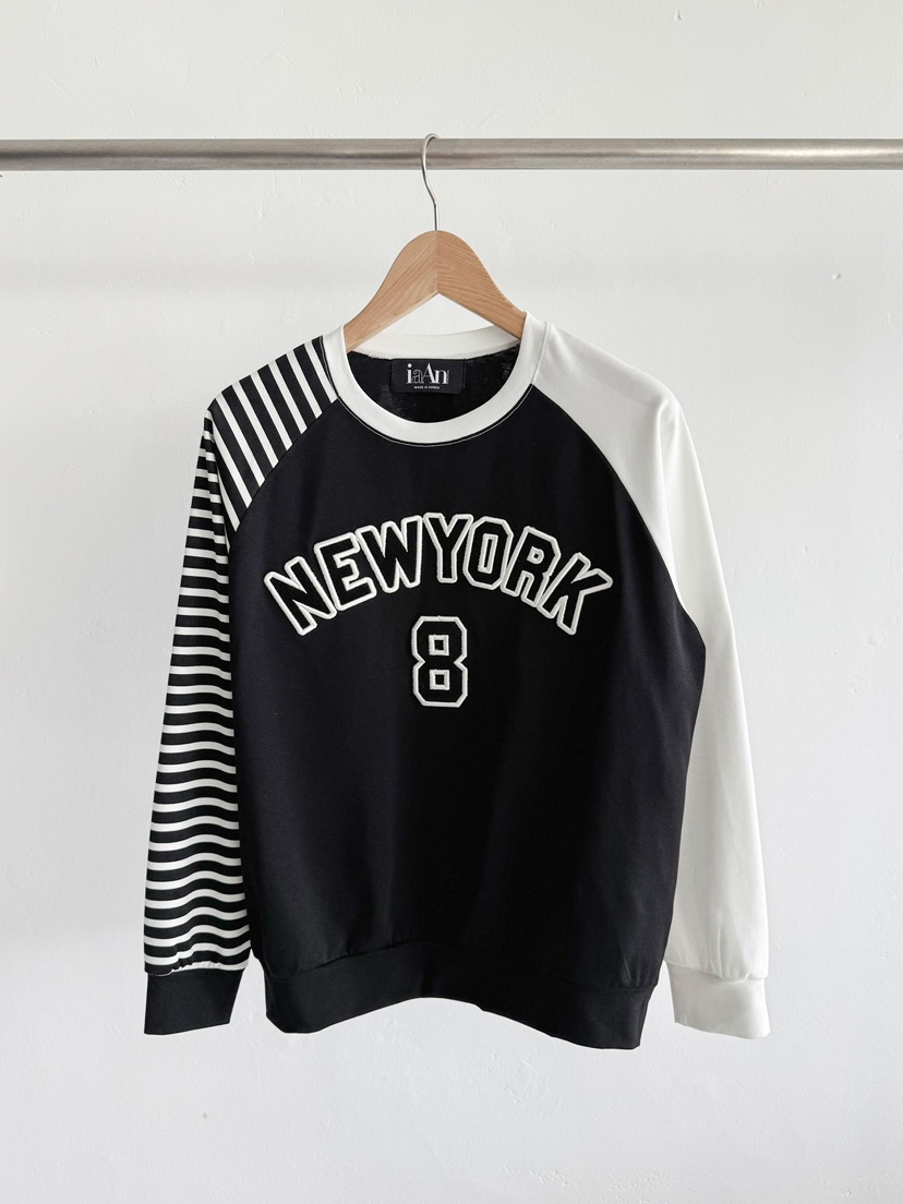 IAAN東大門㊣代購女裝新款25秋冬休閑人氣時尚真品職業長袖T恤iaAn長袖T恤圖色3