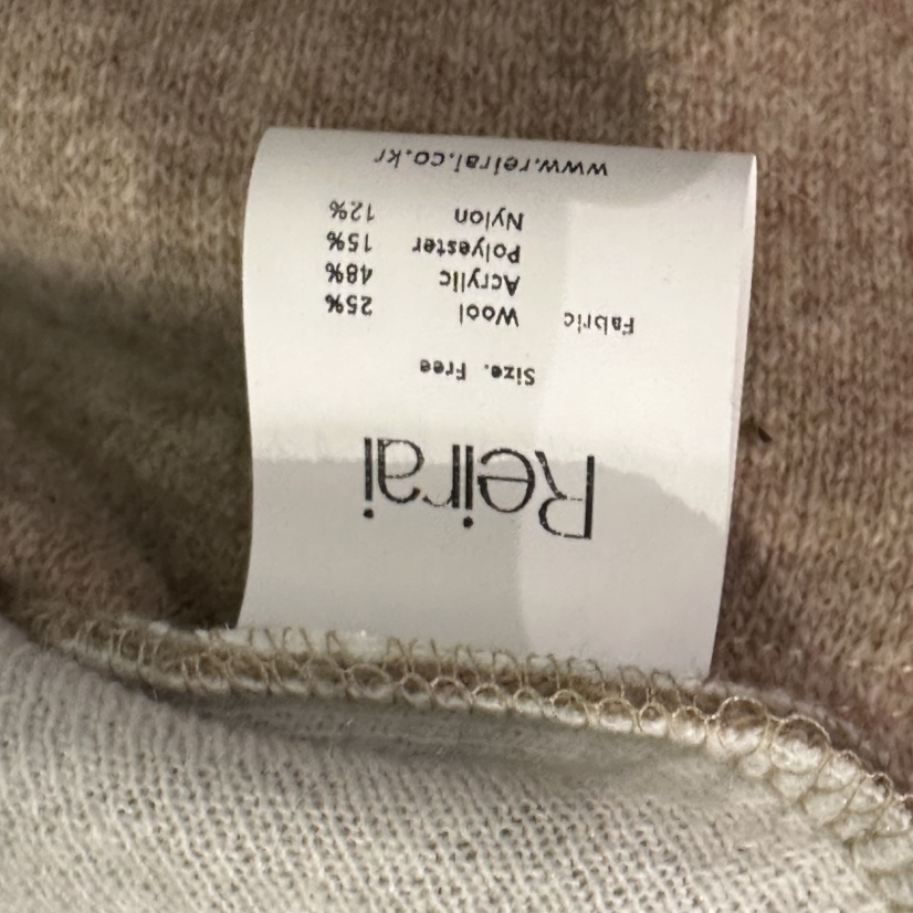 REIRAI韓國代購㊣女士新款推薦職業25秋冬休閑熱賣真品連衣裙Reirai連衣裙