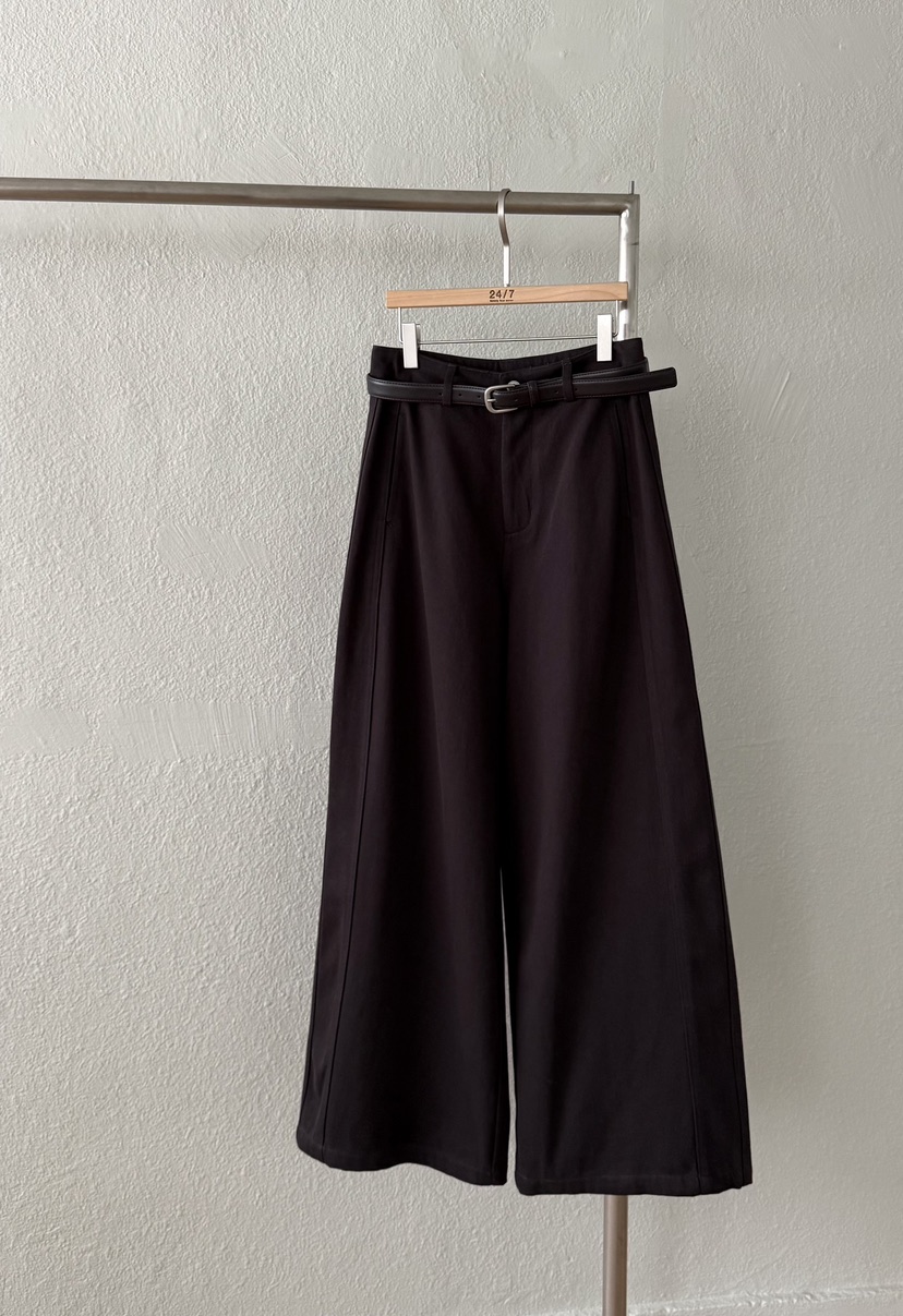 TWENTY FOUR SEVEN24-7東大門㊣代購女士新品熱賣休閑褲含腰帶TEWNTY FOUR SEVEN24-7休閑褲圖色2