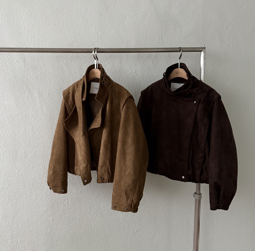 TWENTY FOUR SEVEN24-7東大門㊣實拍女裝新款人氣夾克絨TEWNTY FOUR SEVEN24-7夾克