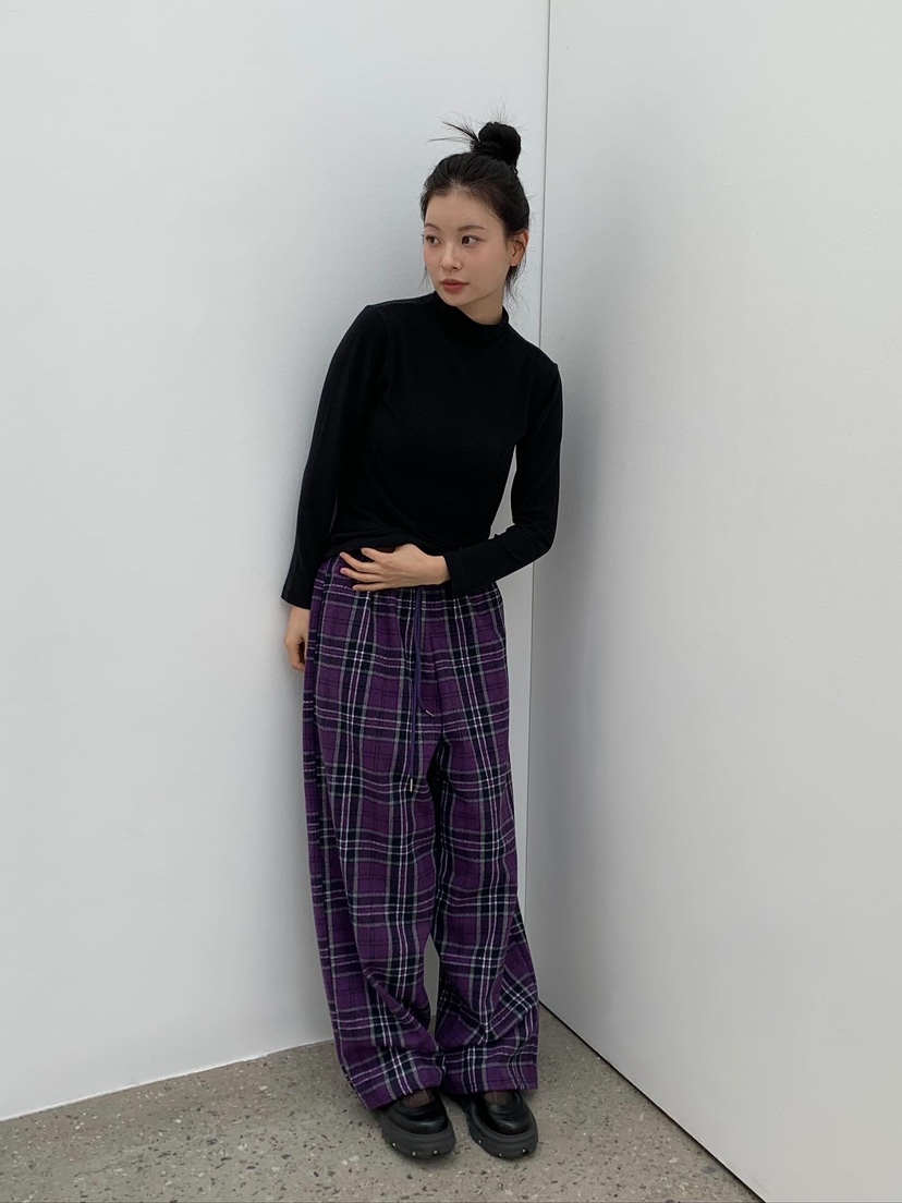 LOVE MY SANTA韓國代購㊣女士新款25秋冬人氣時尚推薦休閑褲Santa/LOVE MY SANTA休閑褲