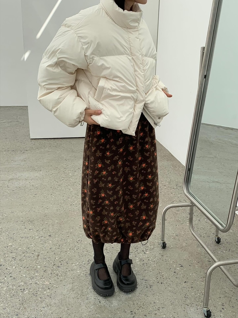 LOVE MY SANTA韓國直郵㊣女士新品推薦短款羽絨服填充絨鴨Santa/LOVE MY SANTA短款羽絨服