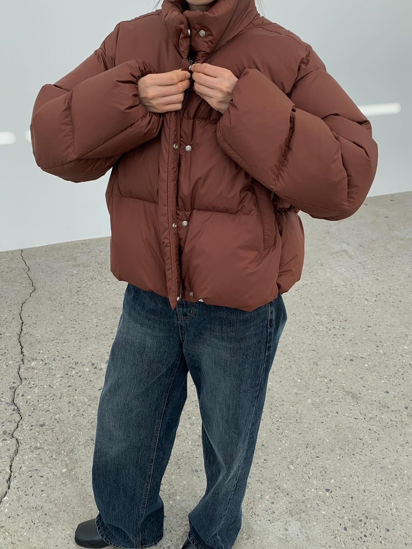 LOVE MY SANTA韓國直郵㊣女士新品推薦短款羽絨服填充絨鴨Santa/LOVE MY SANTA短款羽絨服