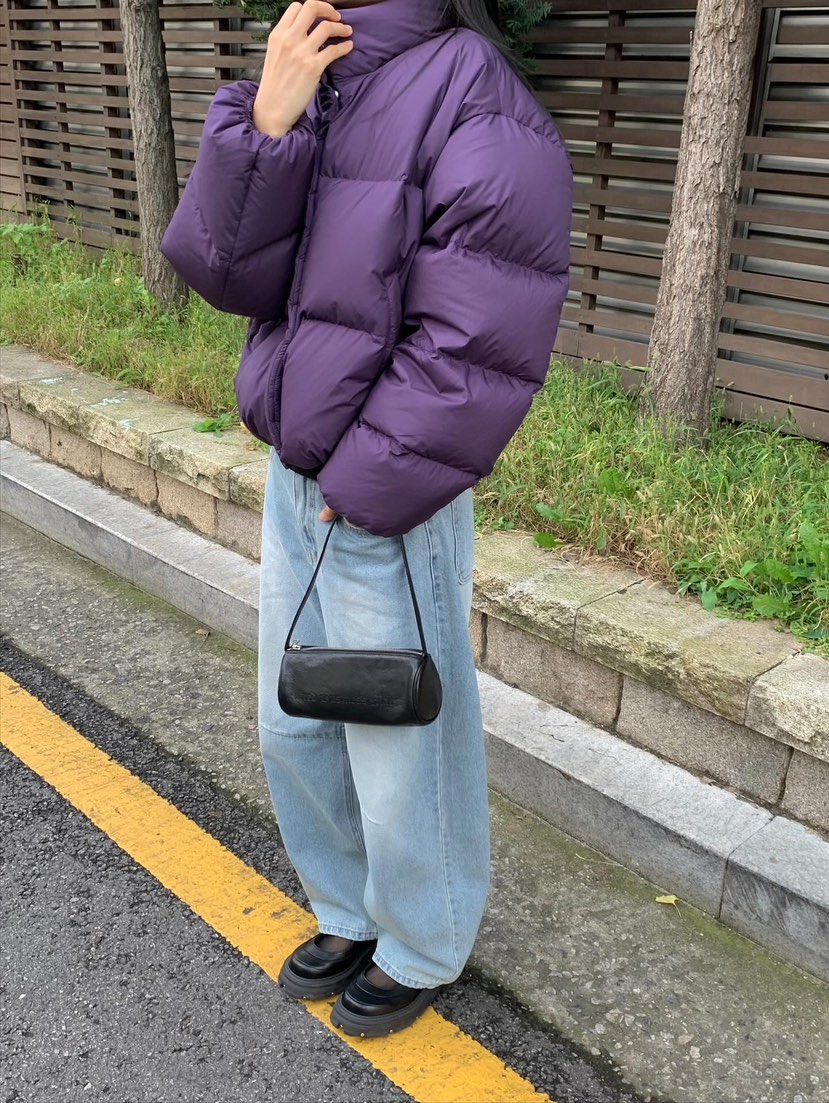 LOVE MY SANTA韓國直郵㊣女士新品推薦短款羽絨服填充絨鴨Santa/LOVE MY SANTA短款羽絨服