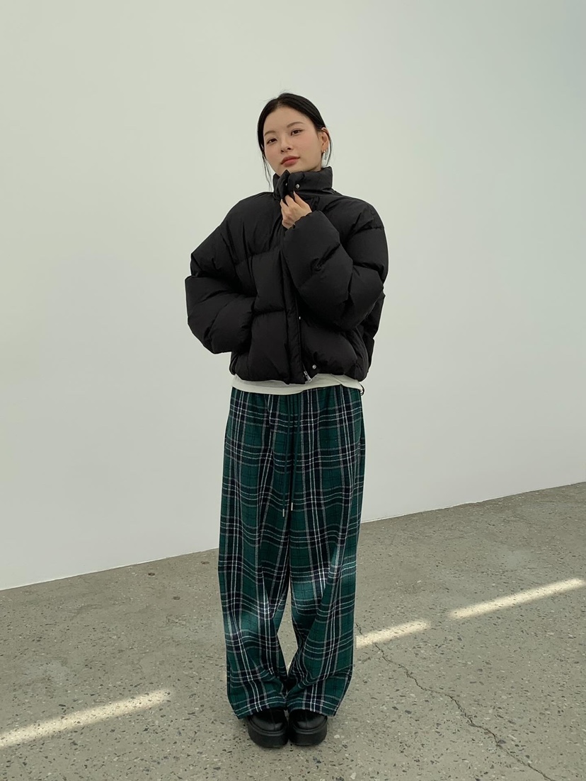 LOVE MY SANTA韓國直郵㊣女士新品推薦短款羽絨服填充絨鴨Santa/LOVE MY SANTA短款羽絨服圖色4