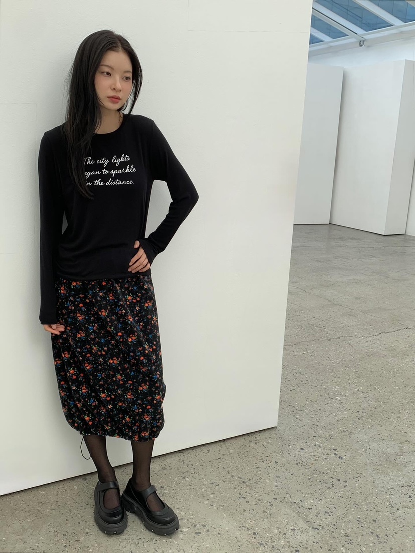 LOVE MY SANTA東大門㊣實拍女士新品推薦真品熱賣長袖T恤Santa/LOVE MY SANTA長袖T恤