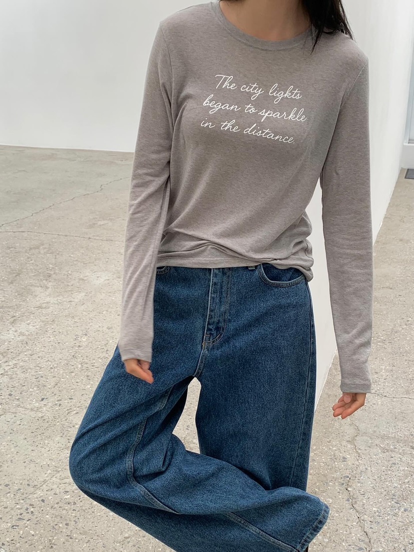 LOVE MY SANTA東大門㊣實拍女士新品推薦真品熱賣長袖T恤Santa/LOVE MY SANTA長袖T恤圖色2