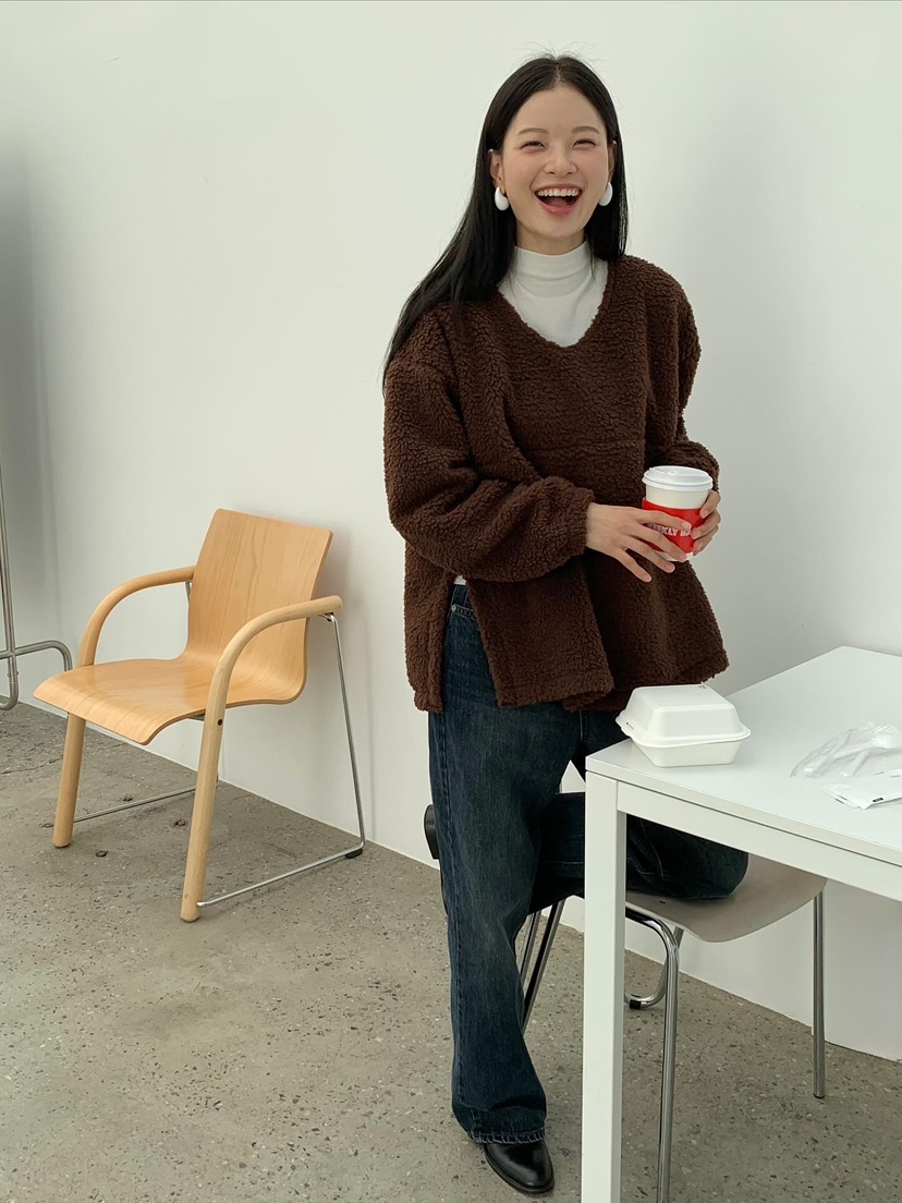 LOVE MY SANTA韓國直郵㊣女士新品真品熱賣職業衛衣不含內搭Santa/LOVE MY SANTA衛衣