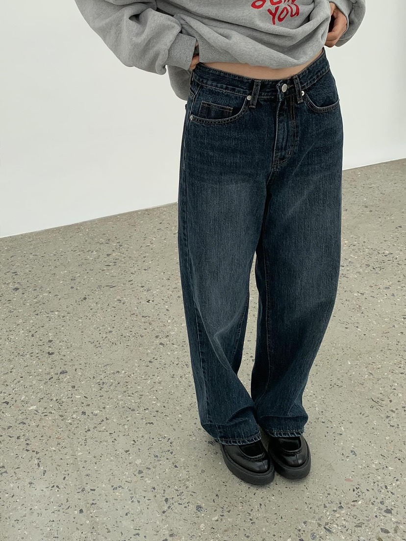 LOVE MY SANTA東大門㊣直郵女士新款熱賣人氣時尚休閑牛仔褲Santa/LOVE MY SANTA牛仔褲