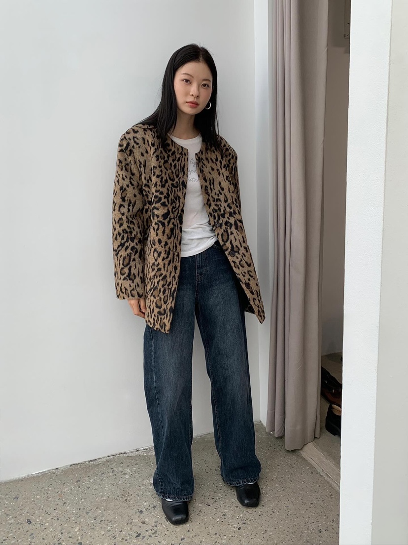 LOVE MY SANTA東大門㊣直郵女士新款熱賣人氣時尚休閑牛仔褲Santa/LOVE MY SANTA牛仔褲