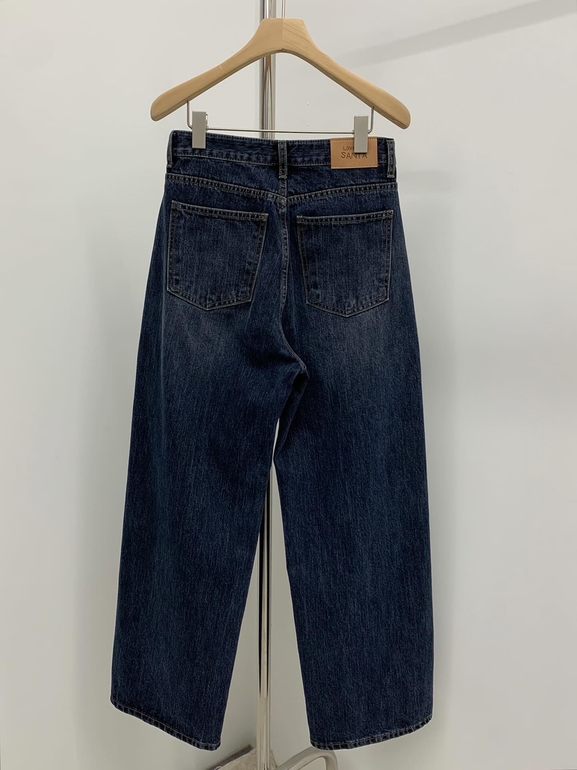 LOVE MY SANTA東大門㊣直郵女士新款熱賣人氣時尚休閑牛仔褲Santa/LOVE MY SANTA牛仔褲
