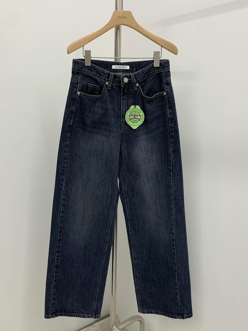 LOVE MY SANTA東大門㊣直郵女士新款熱賣人氣時尚休閑牛仔褲Santa/LOVE MY SANTA牛仔褲
