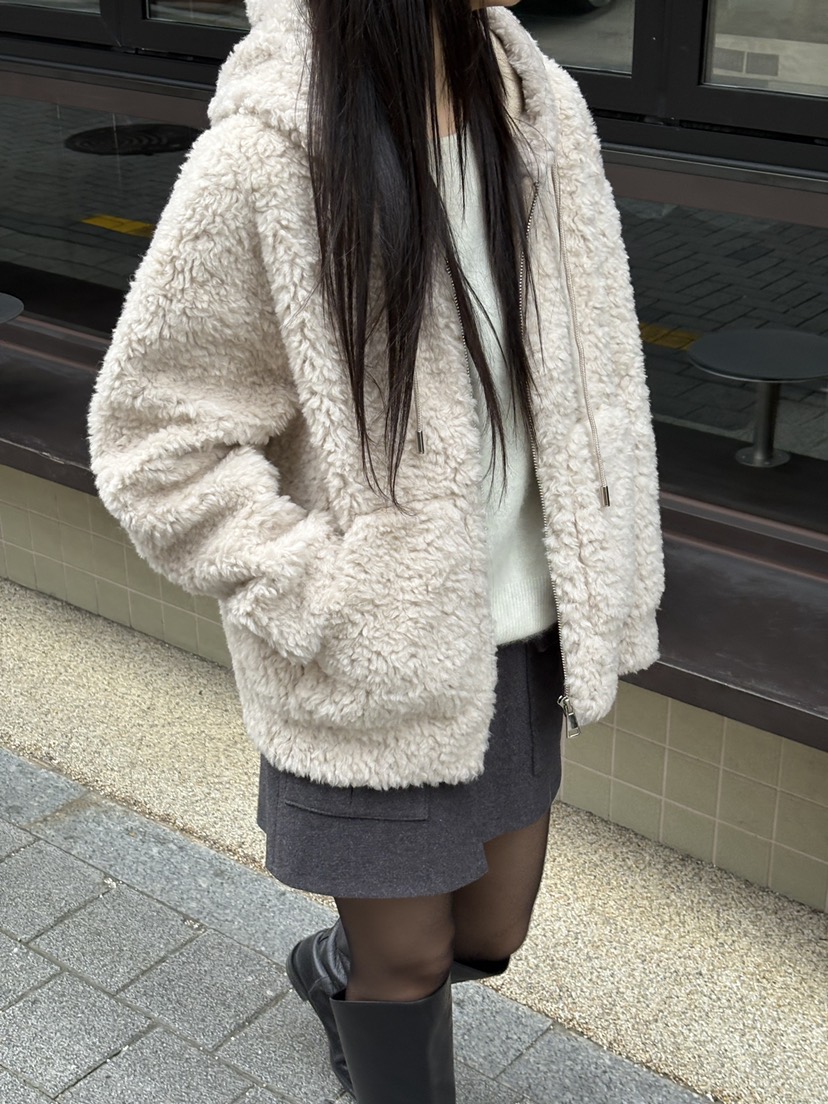 Verbena韓國直郵㊣女裝新品時尚熱賣人氣推薦25秋冬真品夾克Verbena夾克