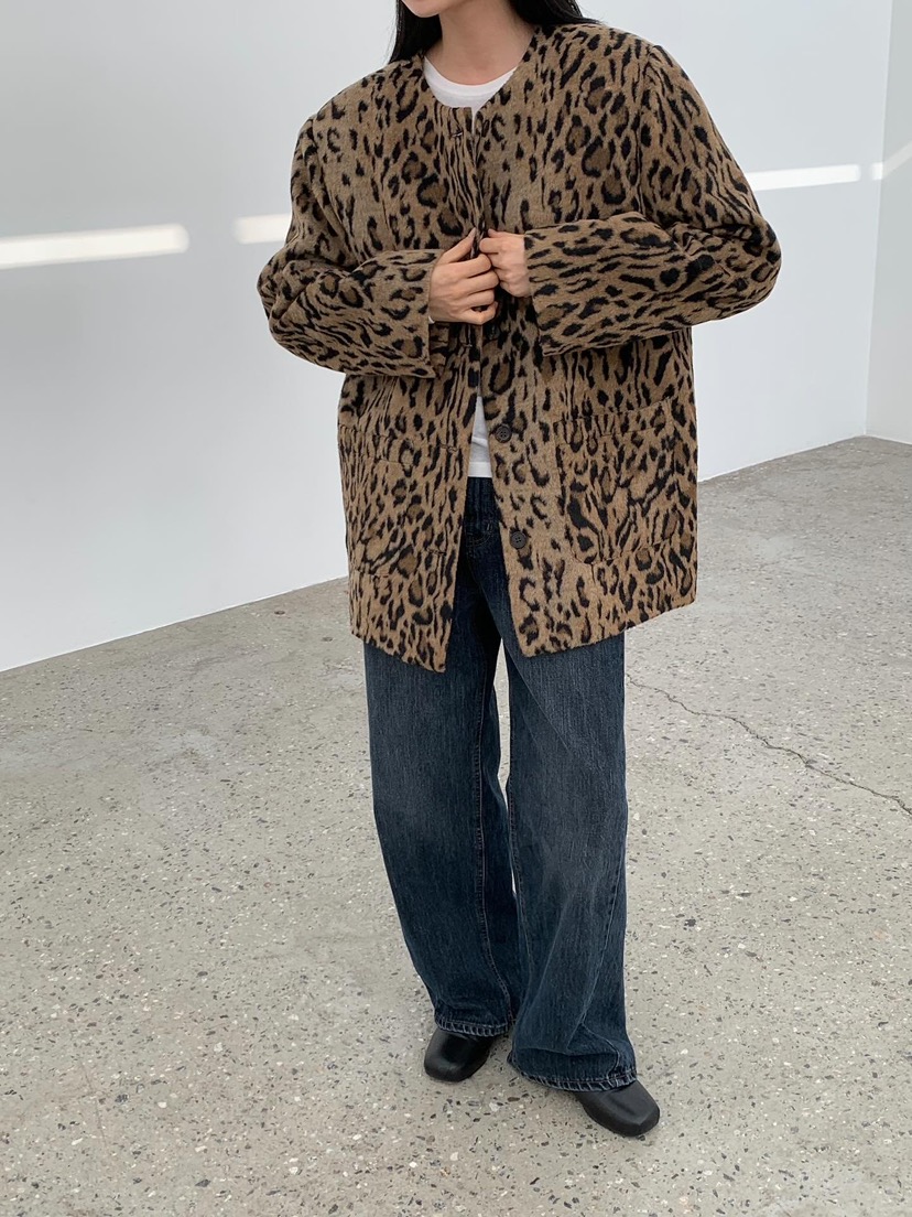 LOVE MY SANTA東大門㊣代購女士新品推薦熱賣25秋冬休閑夾克Santa/LOVE MY SANTA夾克