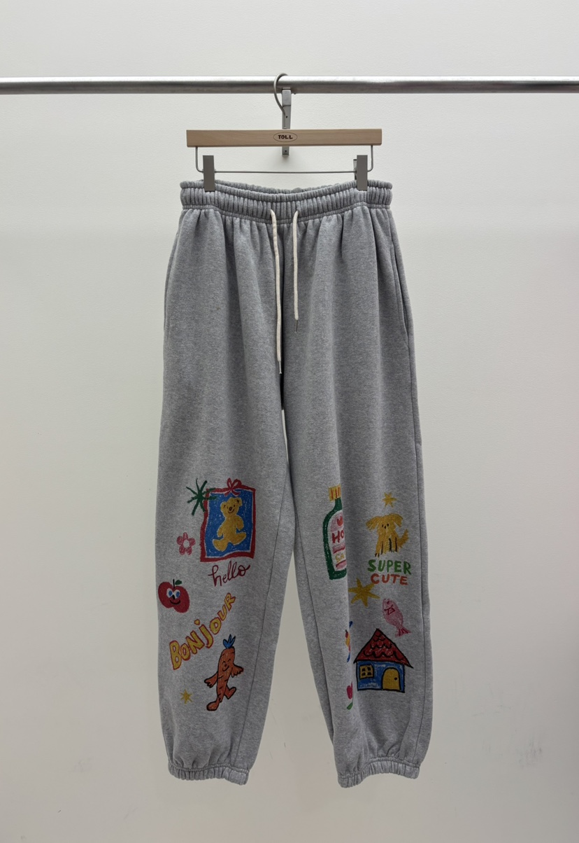 TOLL韓國直郵㊣女士新款25秋冬職業時尚真品推薦休閑休閑褲TOLL休閑褲圖色2