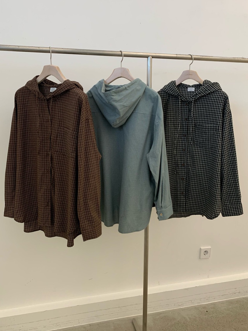 COBALT BLUE韓國直郵㊣女裝新品25秋冬休閑襯衫蕾絲衫連帽衫COBALT BLUE襯衫/蕾絲衫