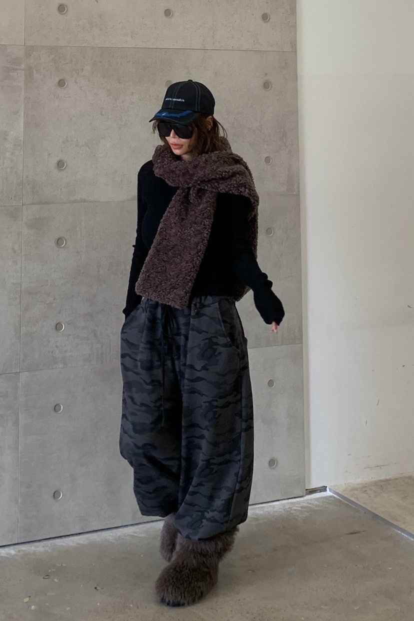 PARIS MATCH韓國代購㊣女裝新款職業人氣熱賣時尚休閑休閑褲PARIS MATCH休閑褲