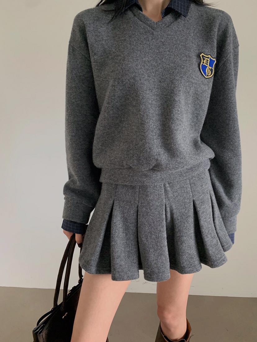 VERANDA東大門㊣實拍女士新品25秋冬人氣時尚真品熱賣休閑短裙VERANDA短裙