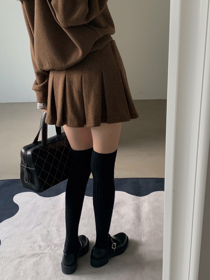 VERANDA東大門㊣實拍女士新品25秋冬人氣時尚真品熱賣休閑短裙VERANDA短裙