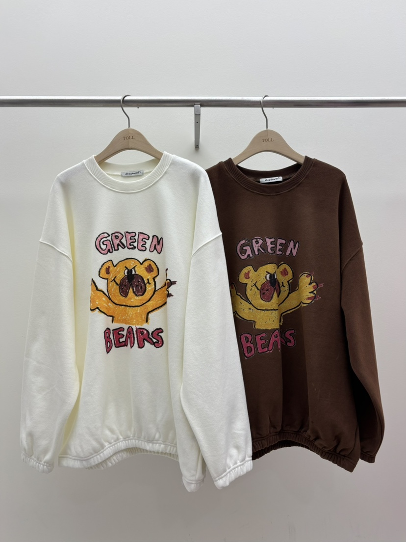 TOLL東大門㊣直郵女士新款25秋冬熱賣休閑時尚職業人氣衛衣TOLL衛衣